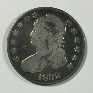 1832 Capped Bust Half Dollar 50c Us Coin