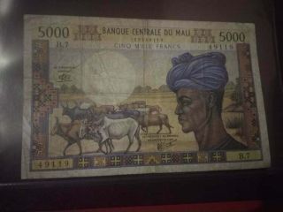 Mali 5000 Francs