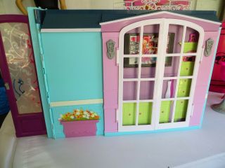 Mattel Barbie House 2007 L9487 No Furniture Figures Or Accessories Fold Up Carry