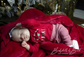 Reborn Baby / Art Doll From The Realborn® Johannah Sleeping Sculpt