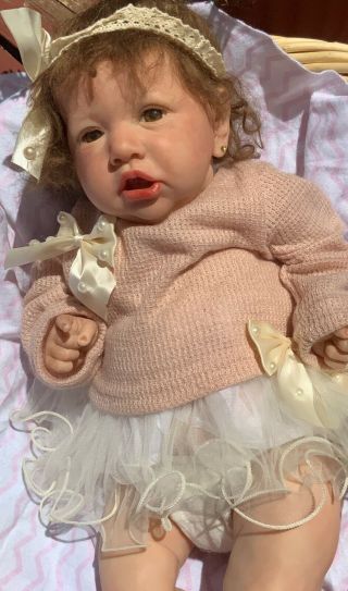 Realistic Reborn Saskia Baby Girl Doll By Bonnie Brown Marked Down