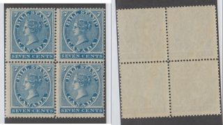 Mnh Canada Bill Stamp Block Of 4 Fb7 (lot 16076)
