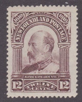 Newfoundland 1911 102 John Guy Issue (king Edward Vii) - F/vf Mh