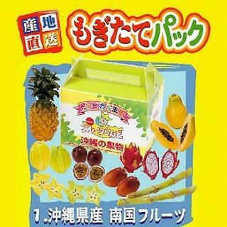 Re - Ment Japan Market Local Delivery 1 - Tropical Fruit (displayed Set)