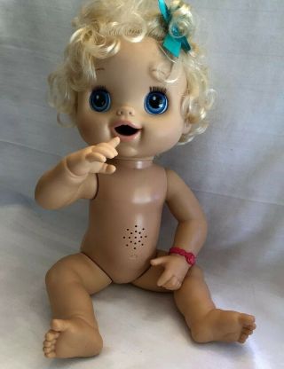 Baby Alive 2010 Real Surprises Interactive Doll English Speaking Blonde
