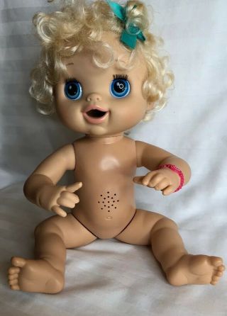 Baby Alive 2010 Real Surprises Interactive Doll English Speaking Blonde 2