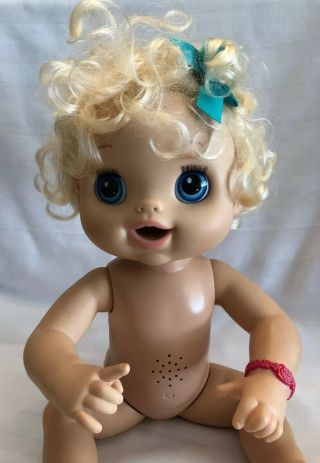 Baby Alive 2010 Real Surprises Interactive Doll English Speaking Blonde 3