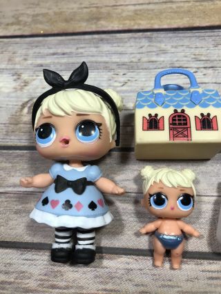 LOL Surprise Doll CURIOUS QT CUTIE BABY BIG & LIL SIS Sister Set SISTERS ALICE 2