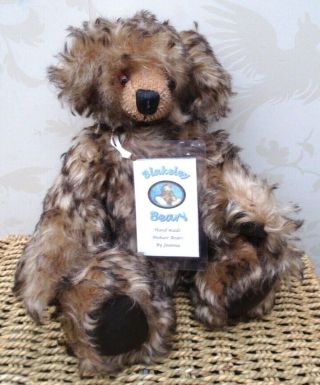 Truffle - Blakeley Bears Curly Mohair Artist Ooak Teddy Bear - 12