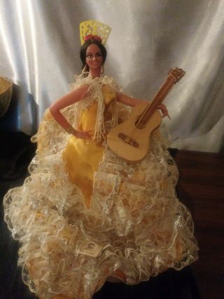 Spanish Flamenco Dancer Doll - - Made In Spain Marin Chiclana Doll