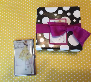 Barbie Nbdcc 50th Anniv.  Convention Gift Credit Card Holder With Card,  Box