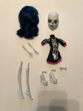 Mattel Monster High Create A Monster Skeleton Add On Pack