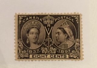 Canada Scott 56 Queen Victoria Jubilee Eight Cent -
