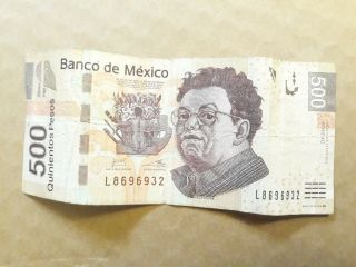 Mexico 2015 $500 Pesos