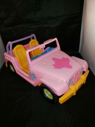Barbie Beach Party Cruiser 2008 Jeep Ken Pink Mattel