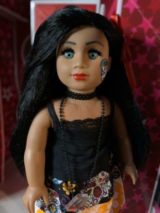 Custom American Girl Doll Day Of The Dead Mexicana Halloween I