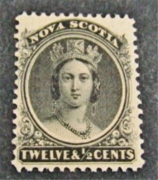 Nystamps Canada Nova Scotia Stamp 13 Og Nh $83