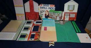 Wolverine Toys Metal Doll House No.  780681 22 " X 12 " X 155 " With Instructions