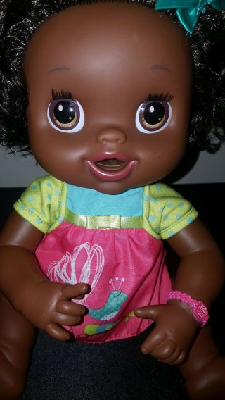 Baby Alive My Baby Alive Doll African American with Accessories 2010 Hasbro 2