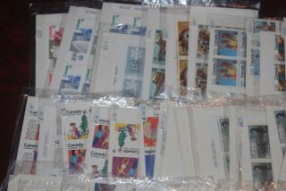 Canada NH Plate Block packs,  $200.  16 face value FV Discount Postage 2