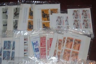 Canada NH Plate Block packs,  $203.  52 face value FV Discount Postage 3