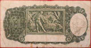 1938 Australia 1 Pound Circulated Note P 26a 2