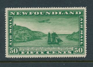 Newfoundland (canada) Stamp Scott C7,  Never Hinged,  Great Centering