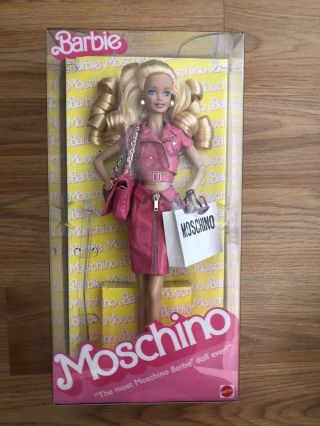 Moschino Barbie Jeremy Scott Muse - Caucasian Nrfb Rare