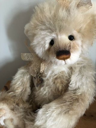 Charlie Bears Isabelle Masterpiece 2018 Mohair Bear With Tags And Bag
