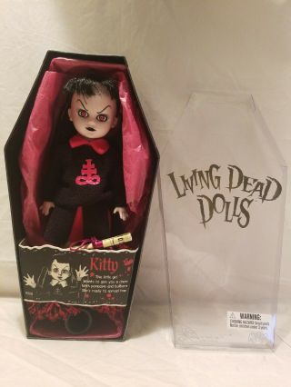 Living Dead Dolls Kitty Series 2 Cheerleader Satan Doll Horror Ldd Mezco 99911