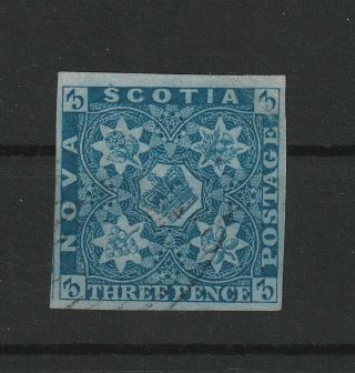 Nova Scotia 1851 Sg 3 Vf
