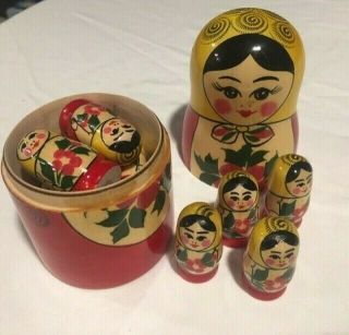 Unique Russian Nesting Dolls Matryoshka Babushka - Set Of 11