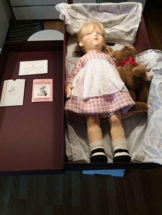 R.  John Wright 22 " Edith The Lonely Doll Collectible Usa Handmade No.  142/ 500