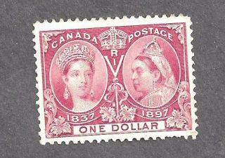 Canada $1 Jubilee Scott 61 Vf (bs13840)