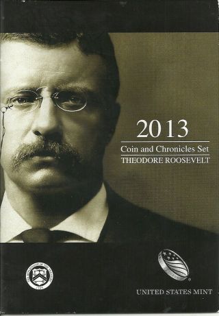 2013 Coin And Chronicles Set Teddy Roosevelt