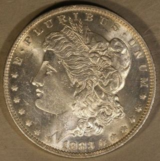 1883 O Morgan Silver Dollar U.  S.