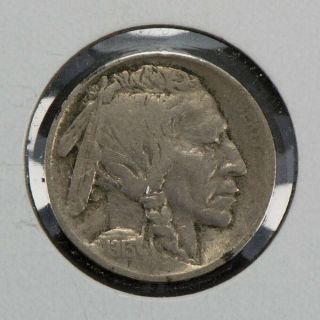 1913 - S Type - 1 5c Indian Head Buffalo Nickel,  Solid Mid - Grade Better Date Q234