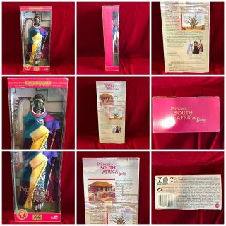 Dolls Of The World Princess Collector Edition South Africa Barbie Doll Nip 2003