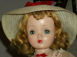 Pretty Cissy in 2095 1955 sheer organdy Summer gown Alexander Doll 2
