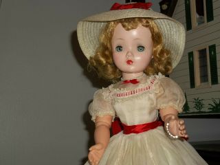 Pretty Cissy in 2095 1955 sheer organdy Summer gown Alexander Doll 3