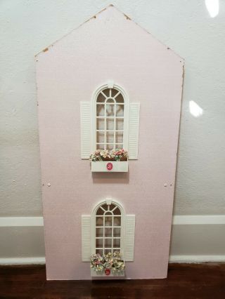 Barbie Magical Mansion Replacement Part - - Right Side Wall With Flower Boxes