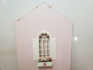 Barbie Magical Mansion REPLACEMENT PART - - Right Side Wall with Flower Boxes 2