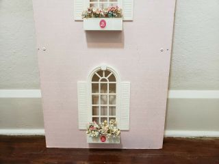 Barbie Magical Mansion REPLACEMENT PART - - Right Side Wall with Flower Boxes 3