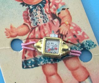 Vintage Doll Watch Rhinestone Jewelry Madame Alexander Cissy Toni Miss Revlon 2