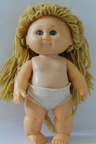Vtg 1984 Playmates Jointed Cabbage Patch Baby Doll Long Hair 9 " (x11)