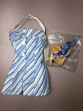 Tonner Deanna Deedee Denton Swimsuit And Cork Sandals Outfit Only For 18” Doll