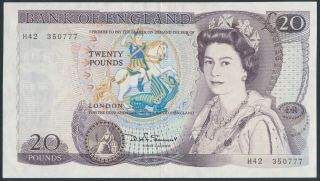 5311.  Great Britain,  20 Pounds (1970 - 91) - Xf