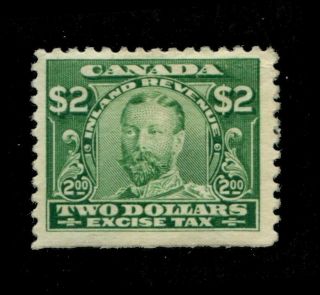 Canada Fx15 Sg Mh F/vf $2 Excise [7515] Cv=$40.  00 Cv Is For Fine/very Fine