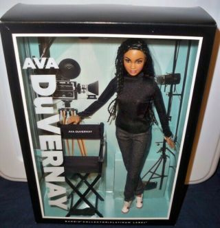 Mattel Ava Duvernay Barbie Doll Platinum Label