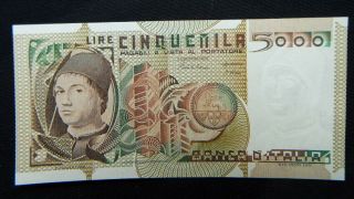 1980 Italy Banknote 5000 Lire Unc Gem Messina Consecutive